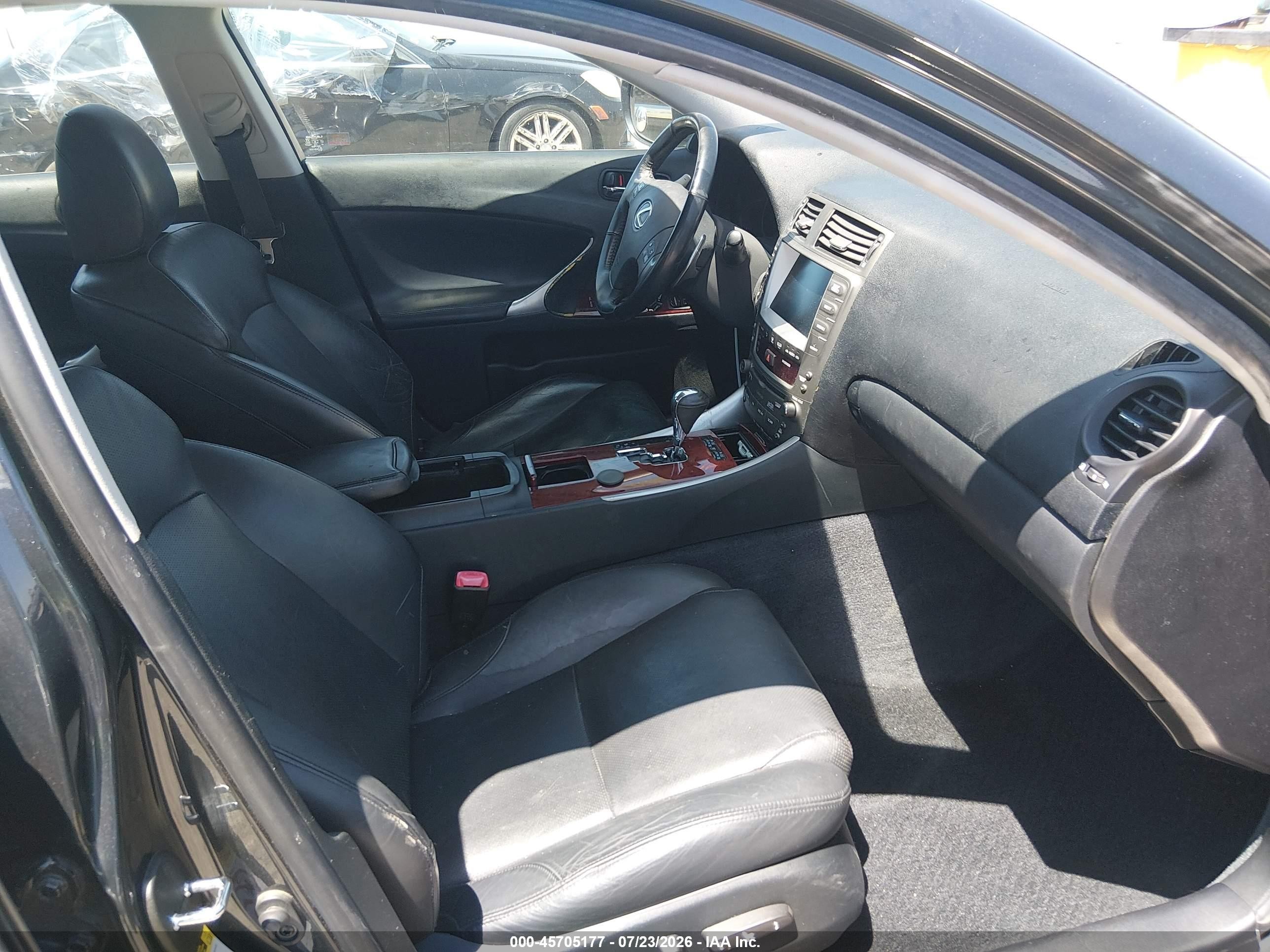 2007 Lexus Is 350   Серый vin: JTHBE262972010280