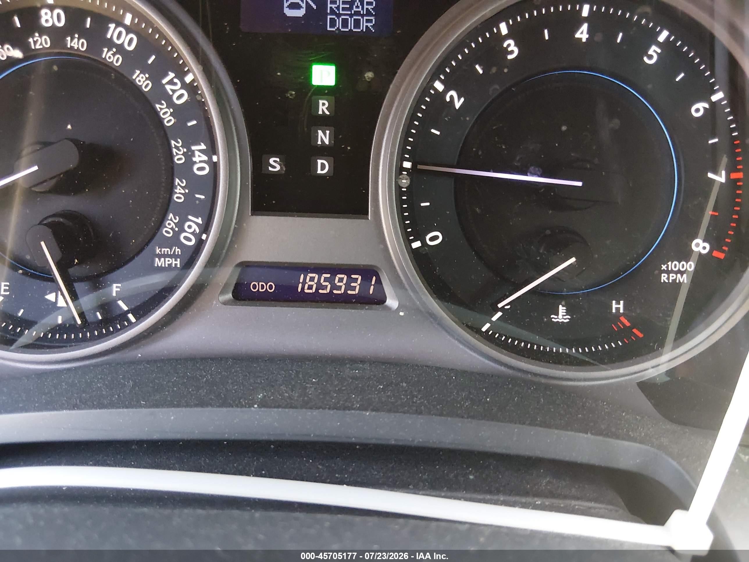 2007 Lexus Is 350   Серый vin: JTHBE262972010280