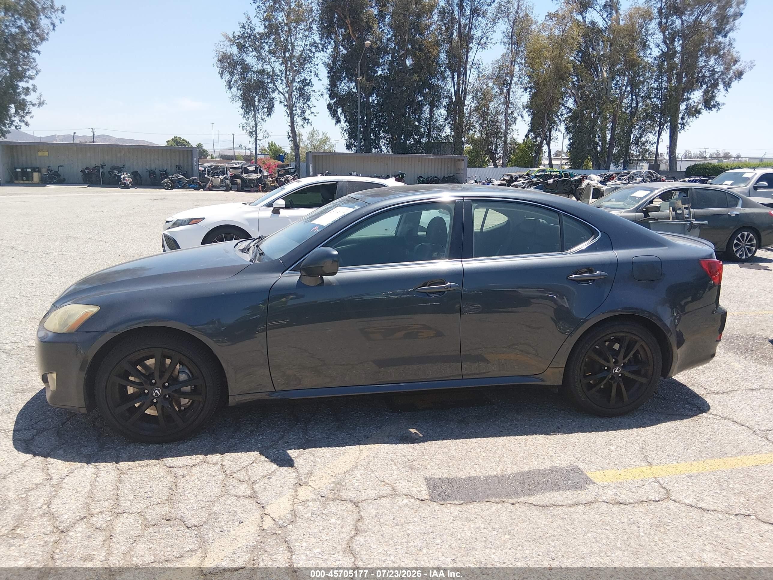 2007 Lexus Is 350   Серый vin: JTHBE262972010280