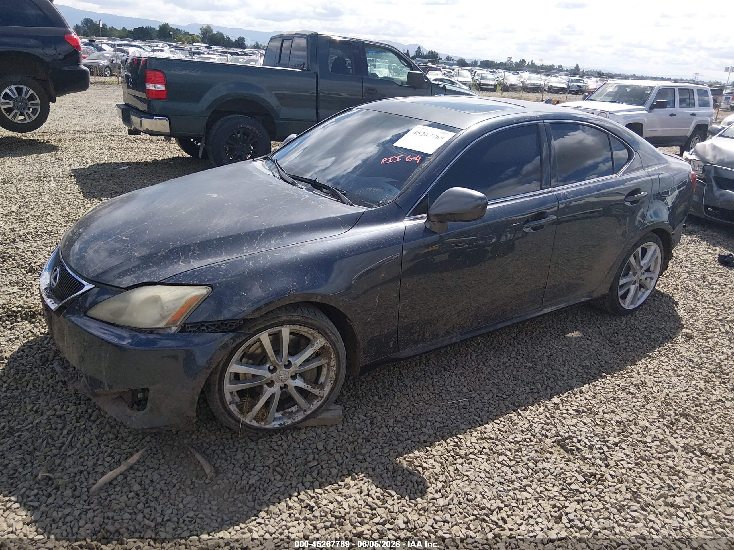 2007 Lexus Is 350   Gray vin: JTHBE262972011199