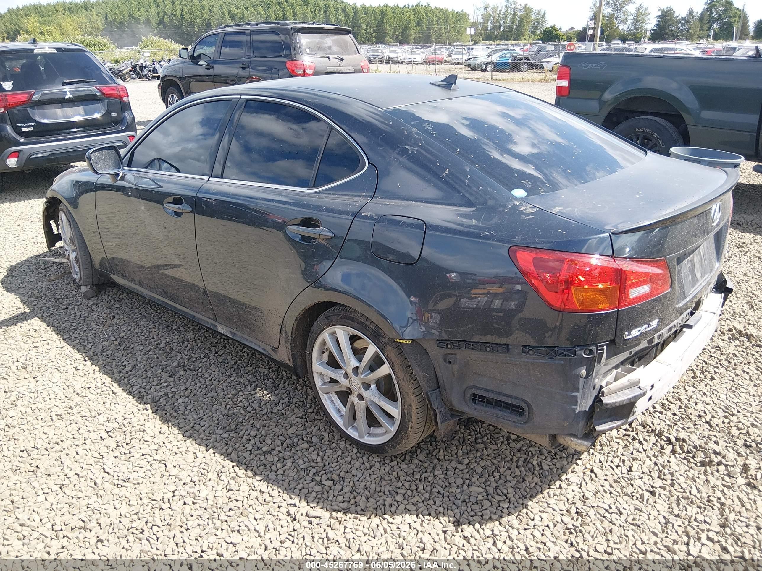 2007 Lexus Is 350   Gray vin: JTHBE262972011199