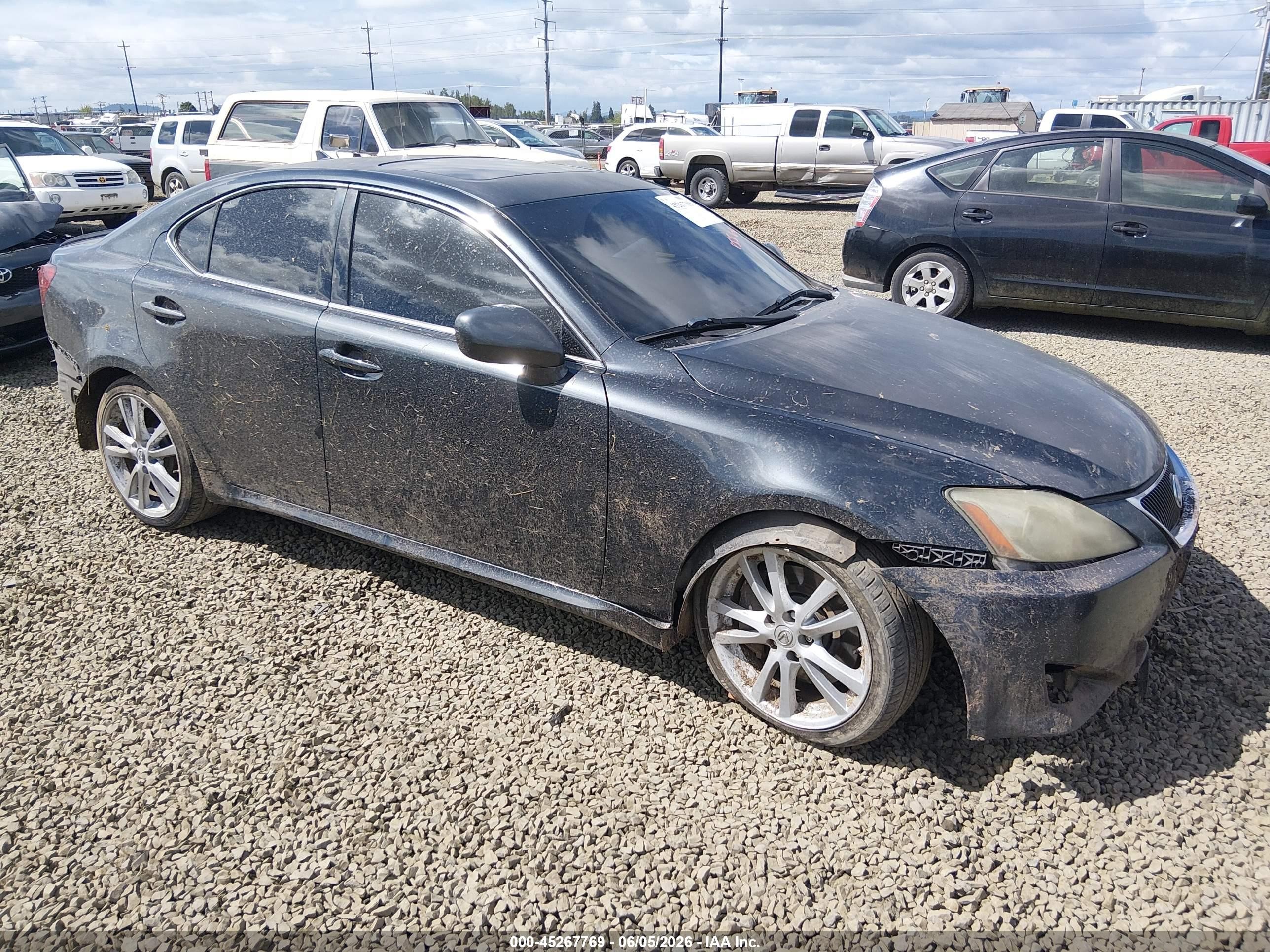 2007 Lexus Is 350   Gray vin: JTHBE262972011199