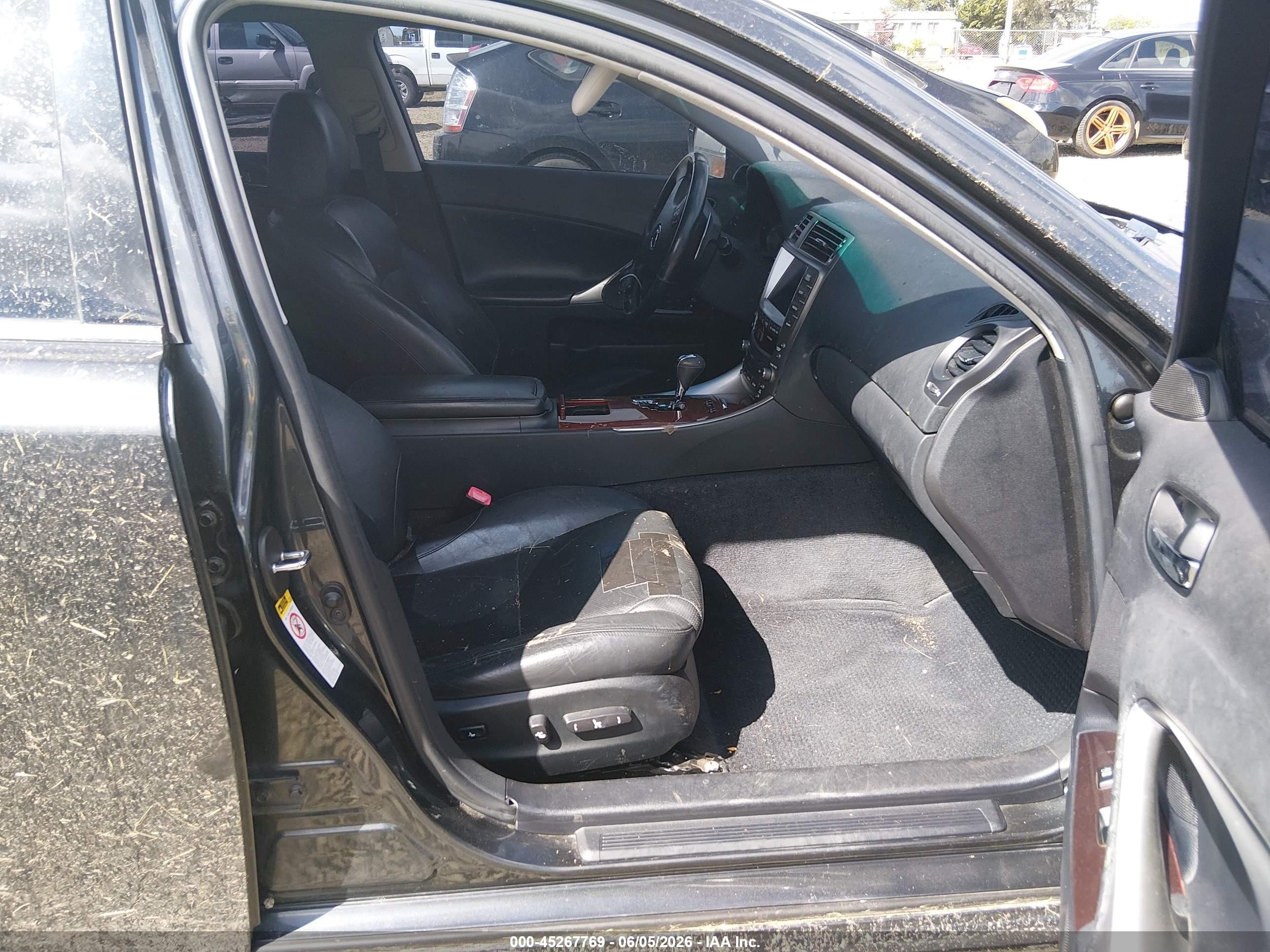 2007 Lexus Is 350   Gray vin: JTHBE262972011199