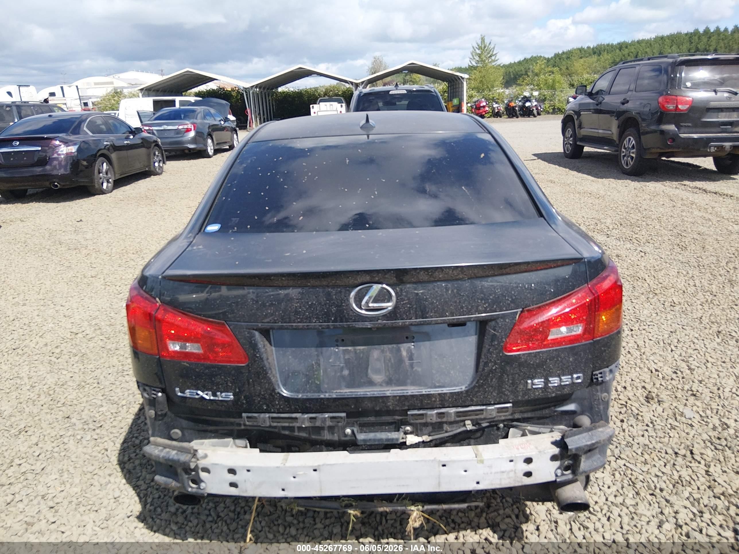 2007 Lexus Is 350   Gray vin: JTHBE262972011199