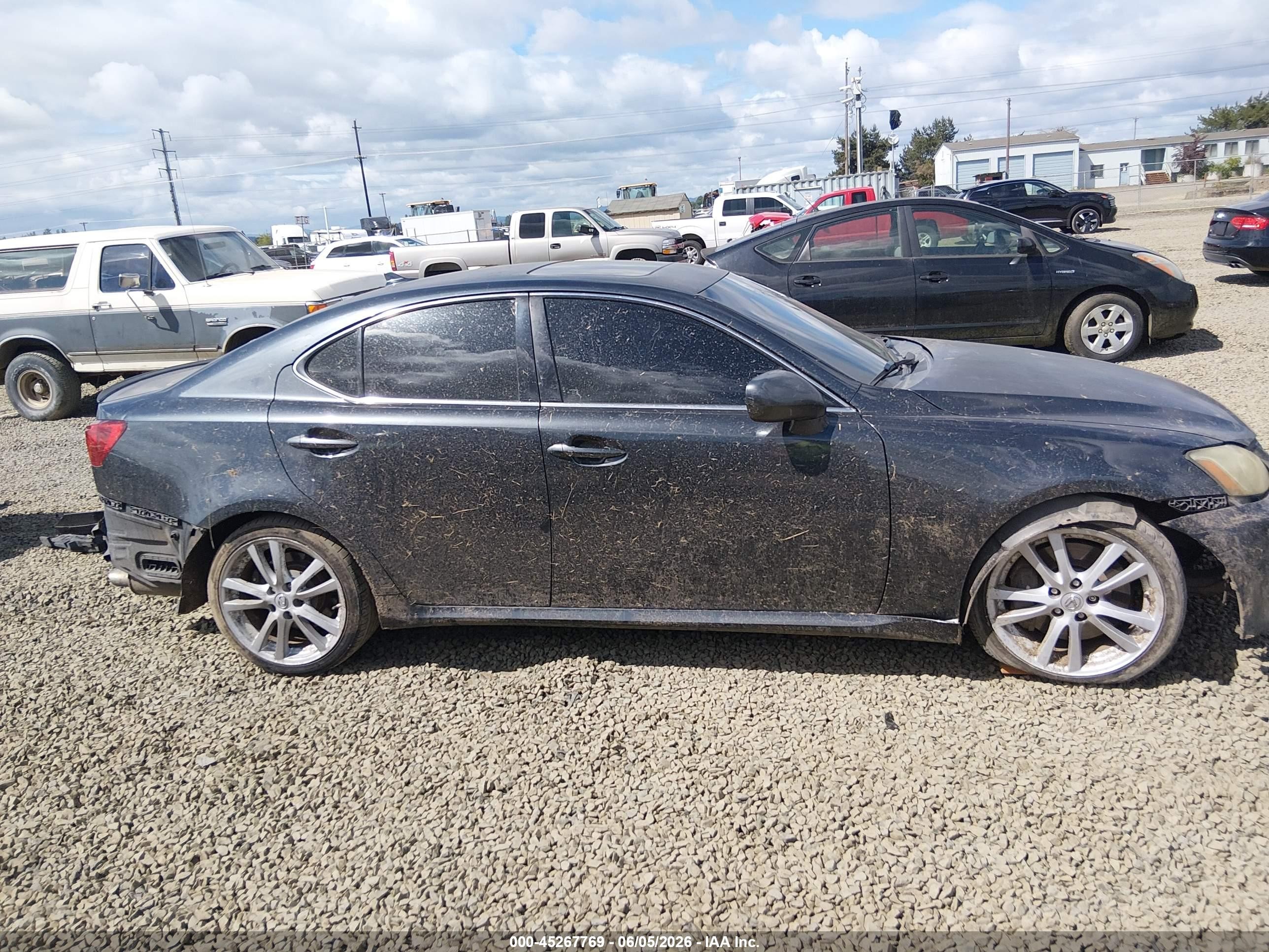 2007 Lexus Is 350   Gray vin: JTHBE262972011199