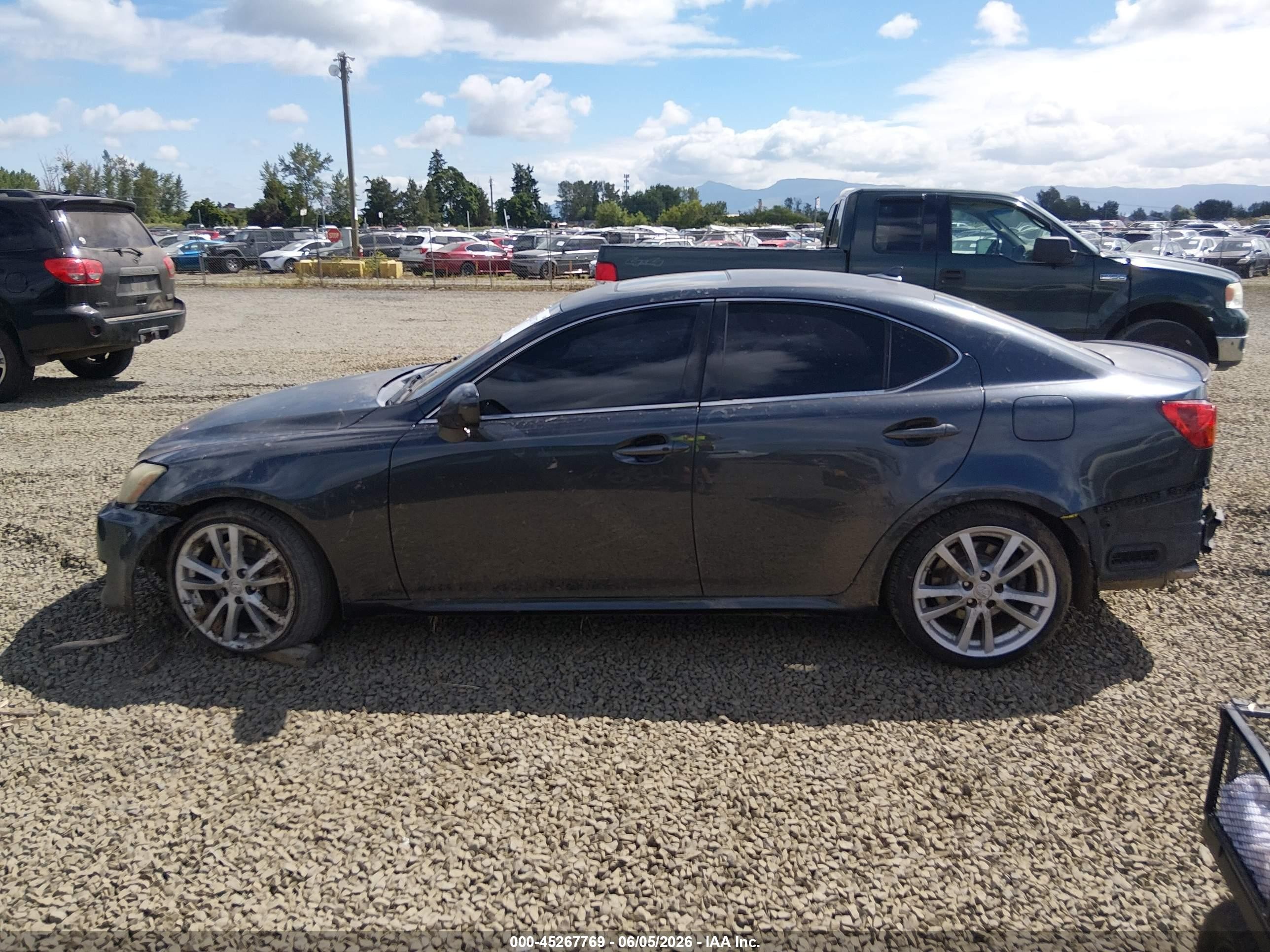 2007 Lexus Is 350   Gray vin: JTHBE262972011199