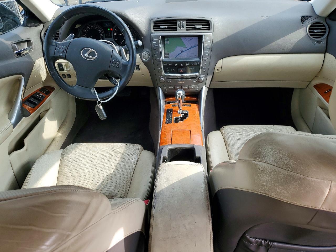 2009 Lexus Is 350 Черный vin: JTHBE262992016406