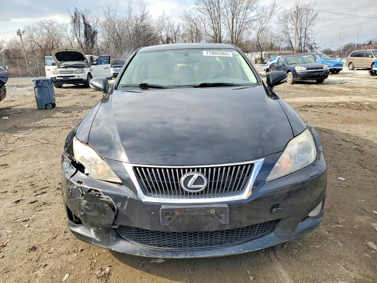 2009 Lexus Is 350 Черный vin: JTHBE262992016406