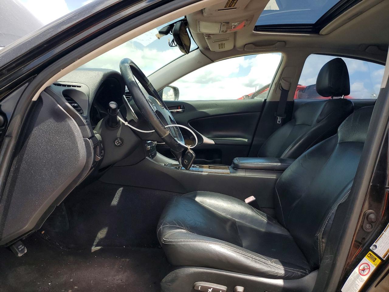 2009 Lexus Is 350 Black vin: JTHBE262992017247