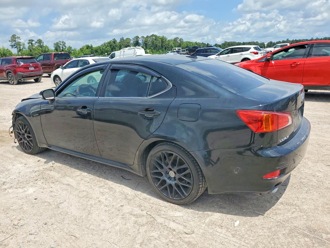 2009 Lexus Is 350 Black vin: JTHBE262992017247