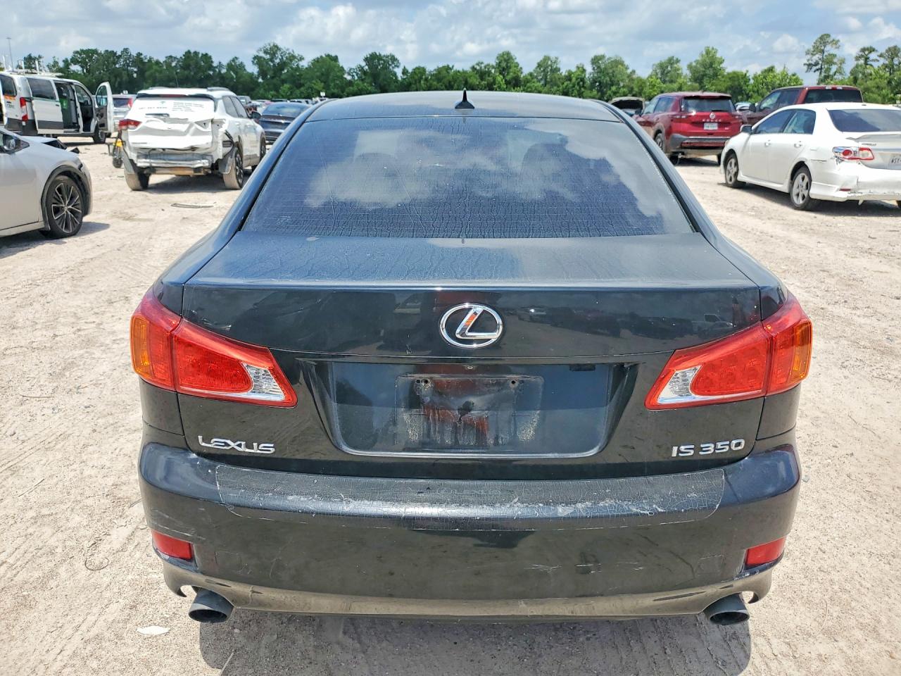 2009 Lexus Is 350 Black vin: JTHBE262992017247