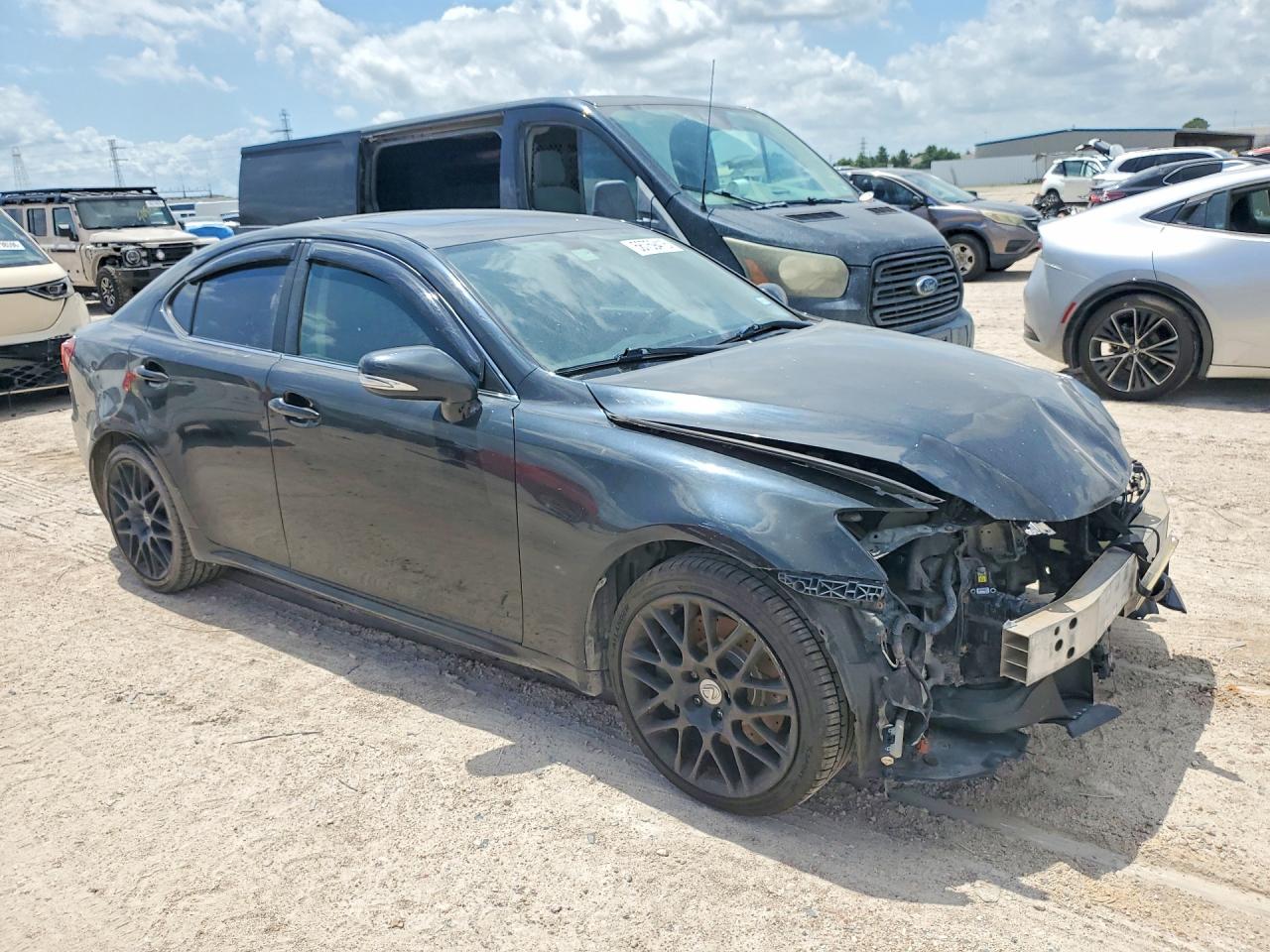 2009 Lexus Is 350 Black vin: JTHBE262992017247