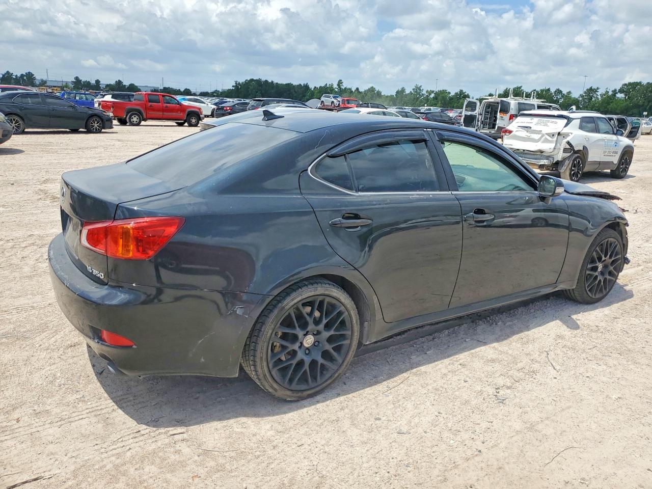 2009 Lexus Is 350 Black vin: JTHBE262992017247
