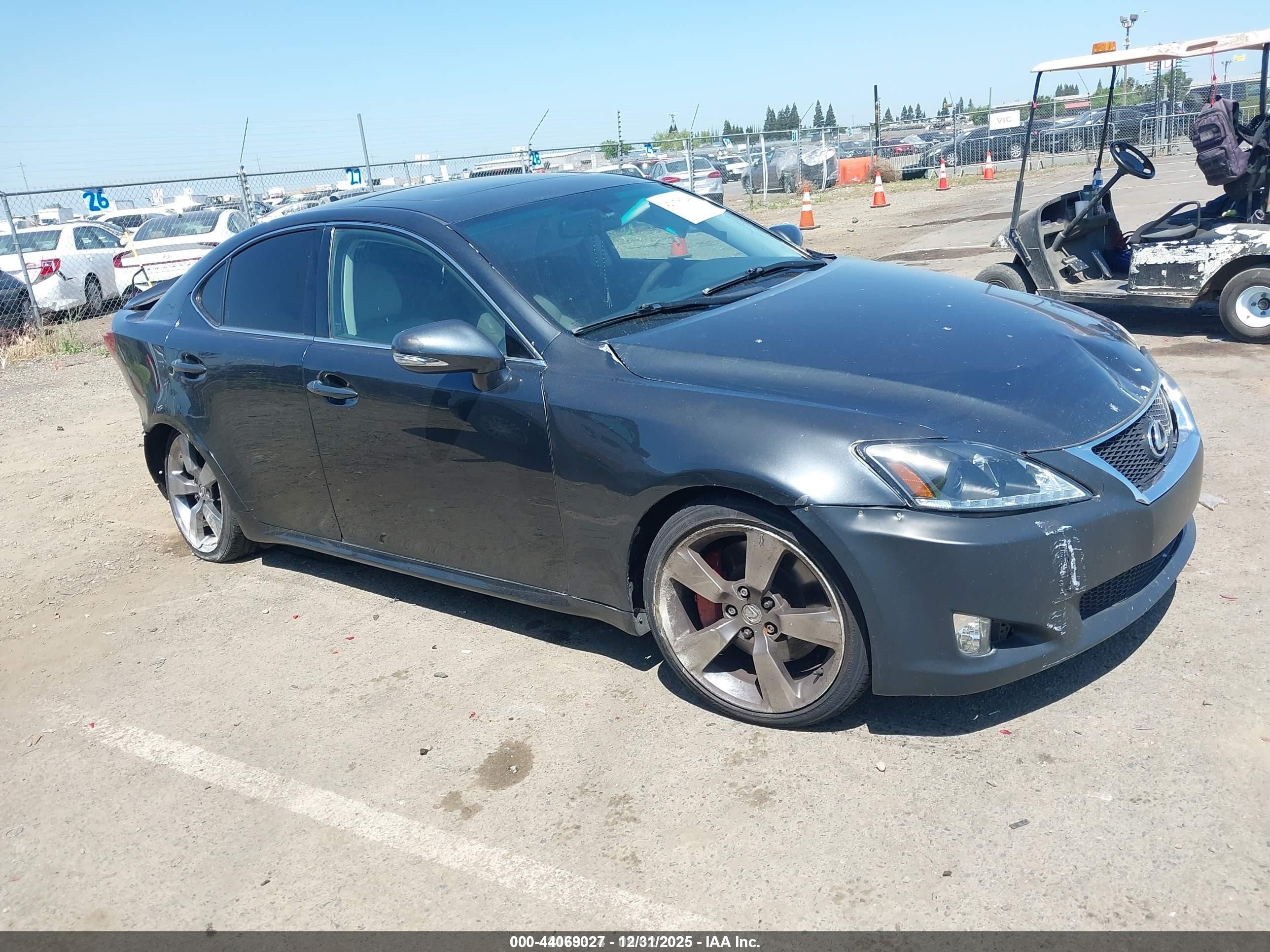 2009 Lexus Is 350   Gray vin: JTHBE262995023208