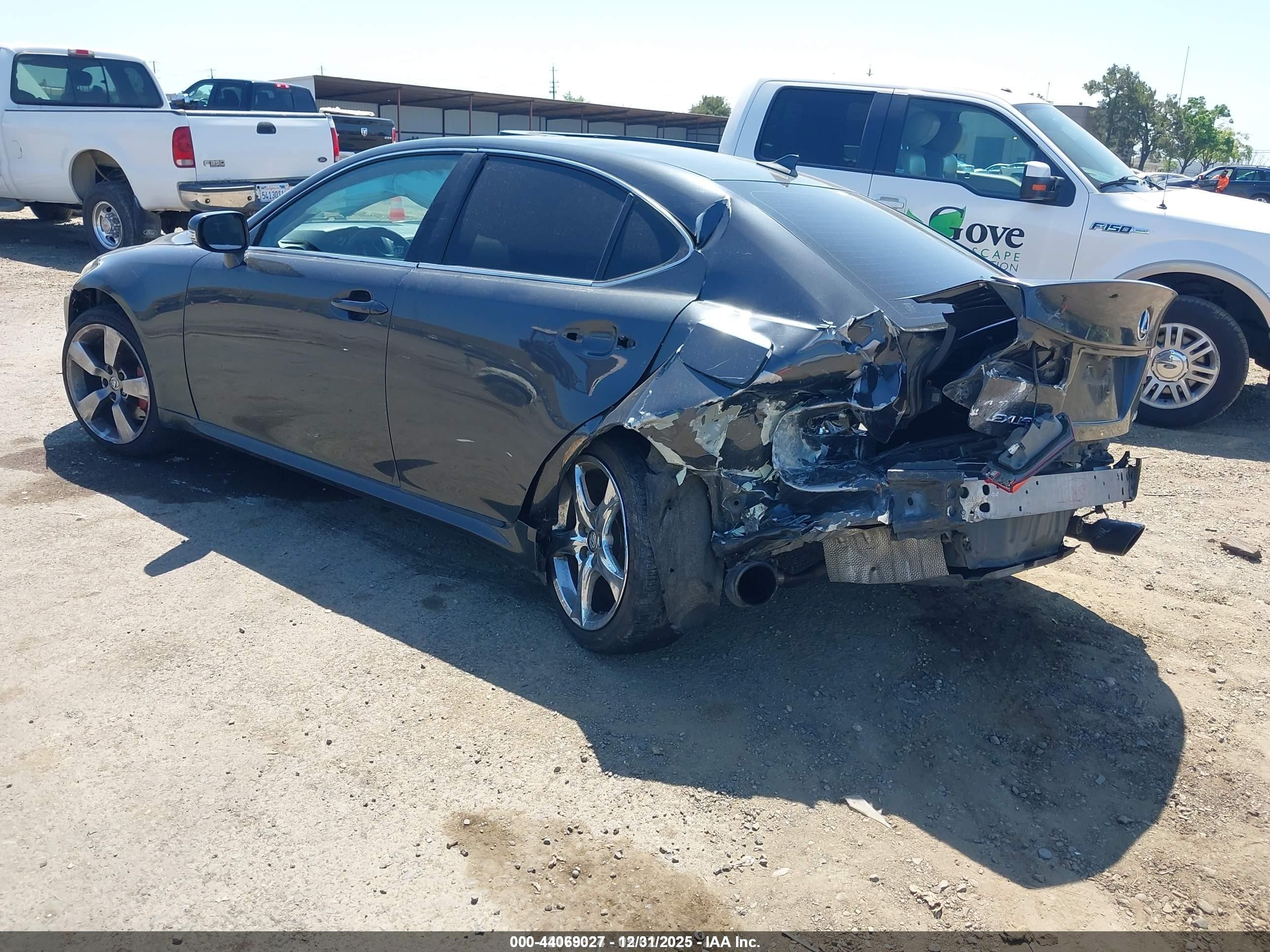 2009 Lexus Is 350   Gray vin: JTHBE262995023208
