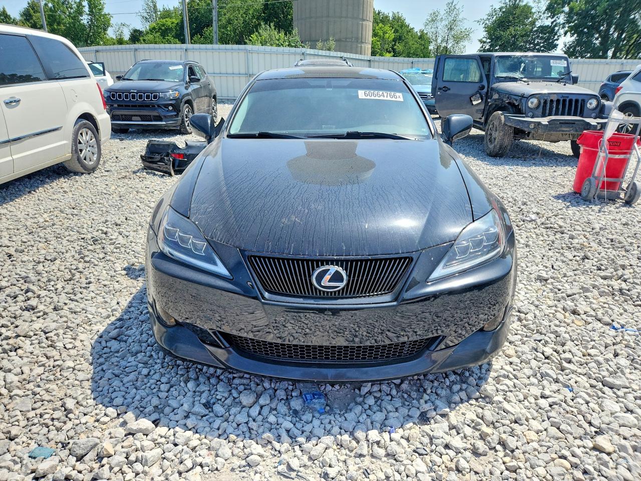 2006 Lexus Is 350 Black vin: JTHBE262X65003853