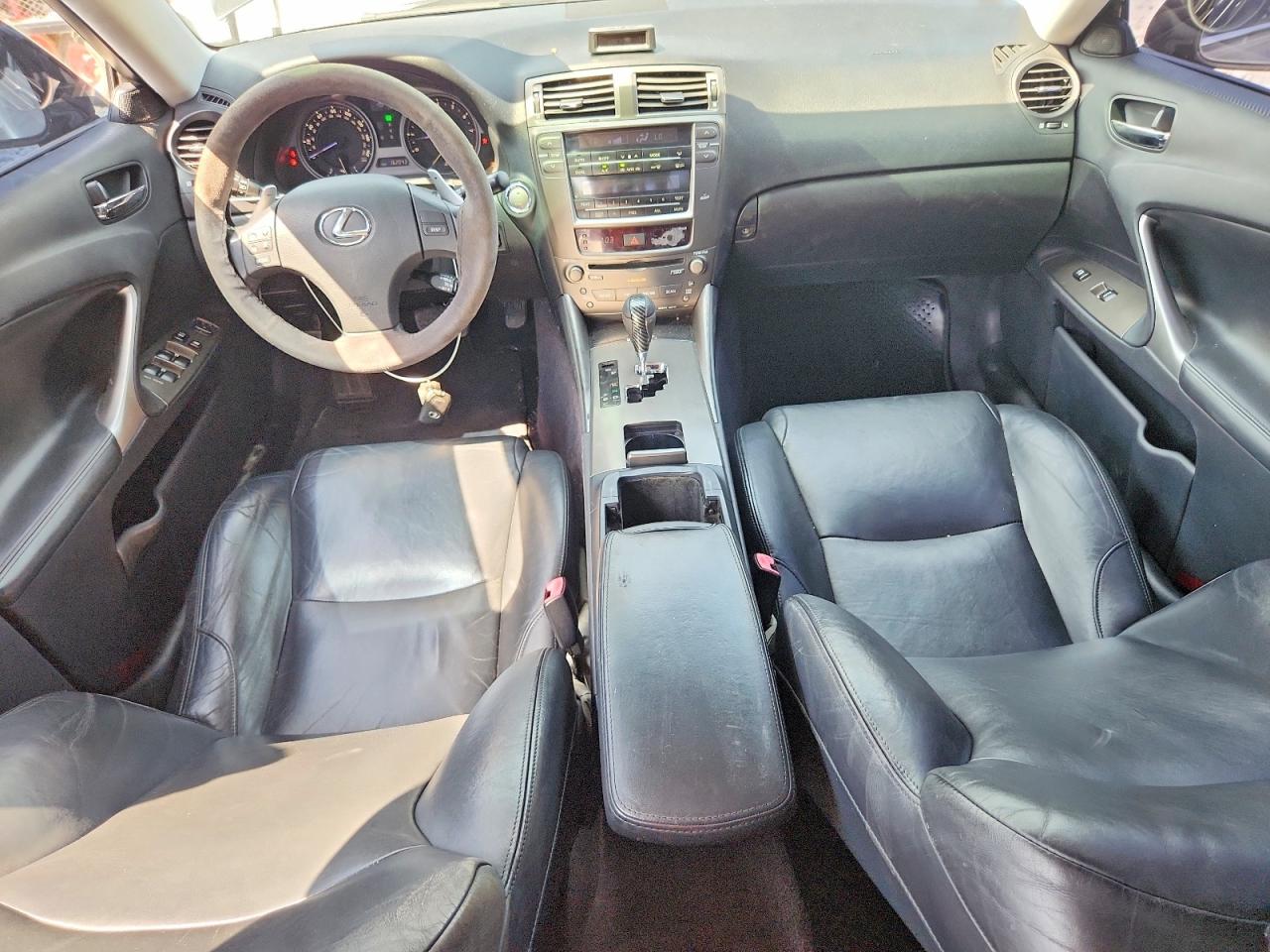 2006 Lexus Is 350 Black vin: JTHBE262X65003853