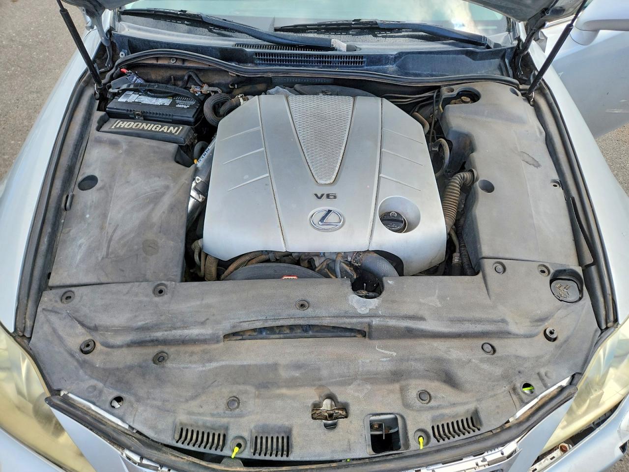 2006 Lexus Is 350 Серебряный vin: JTHBE262X65003951