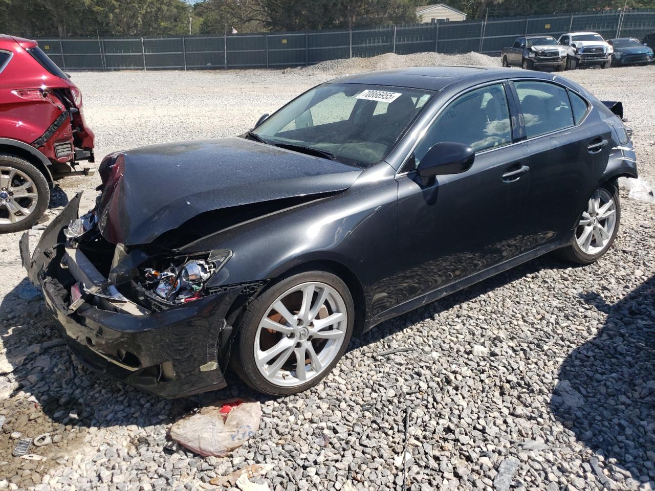 2006 Lexus Is 350 Black vin: JTHBE262X65006199