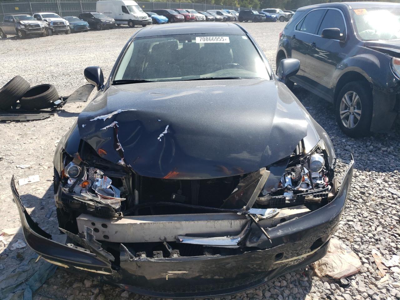 2006 Lexus Is 350 Black vin: JTHBE262X65006199
