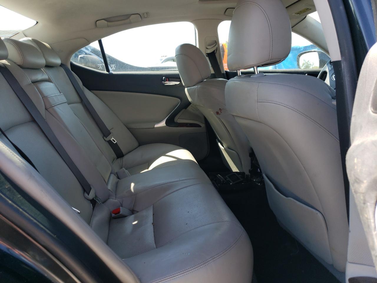 2006 Lexus Is 350 Black vin: JTHBE262X65006199