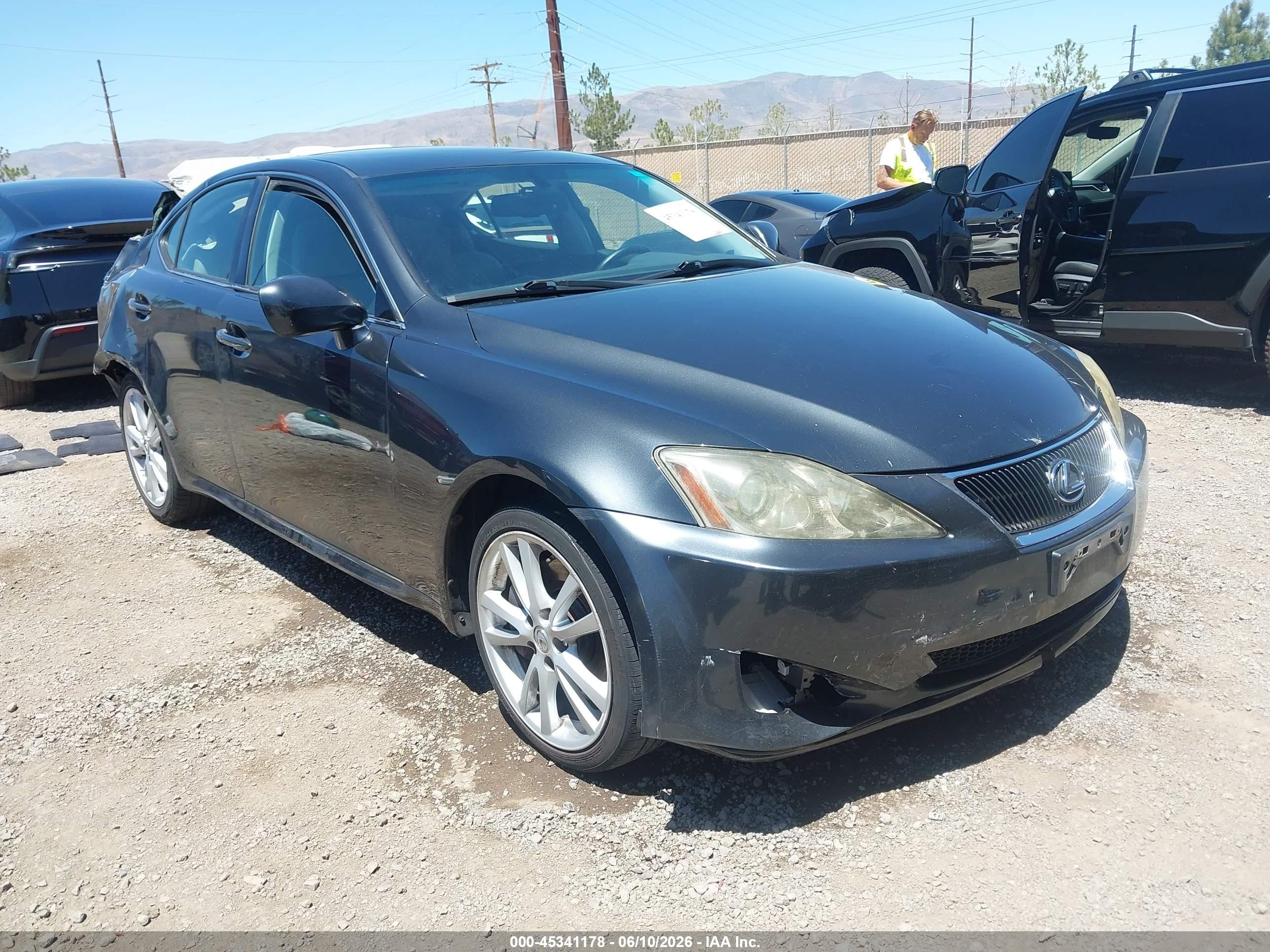 2006 Lexus Is 350   Gray vin: JTHBE262X65010494