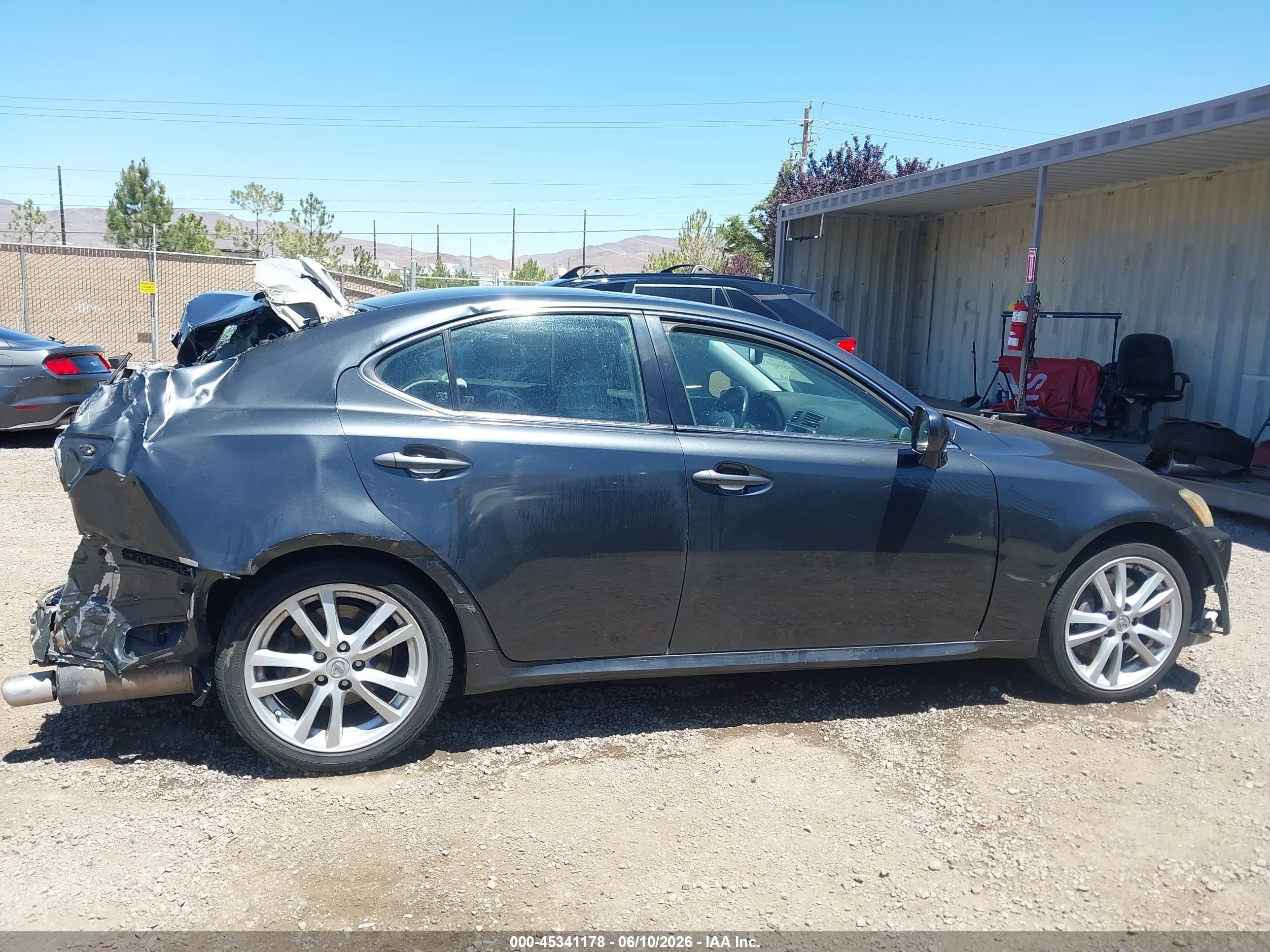 2006 Lexus Is 350   Gray vin: JTHBE262X65010494
