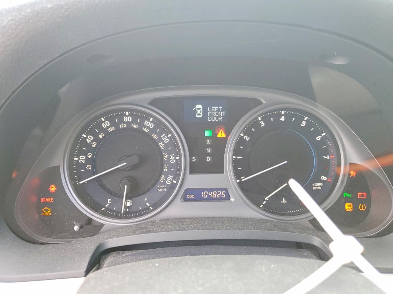 2007 Lexus Is 350 Charcoal vin: JTHBE262X72010319