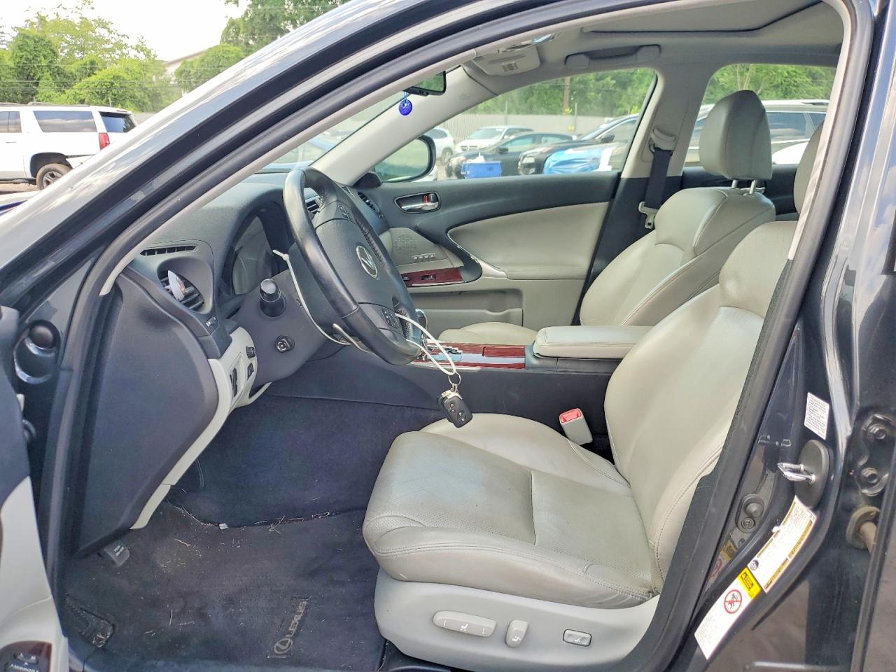 2007 Lexus Is 350 Charcoal vin: JTHBE262X72010319