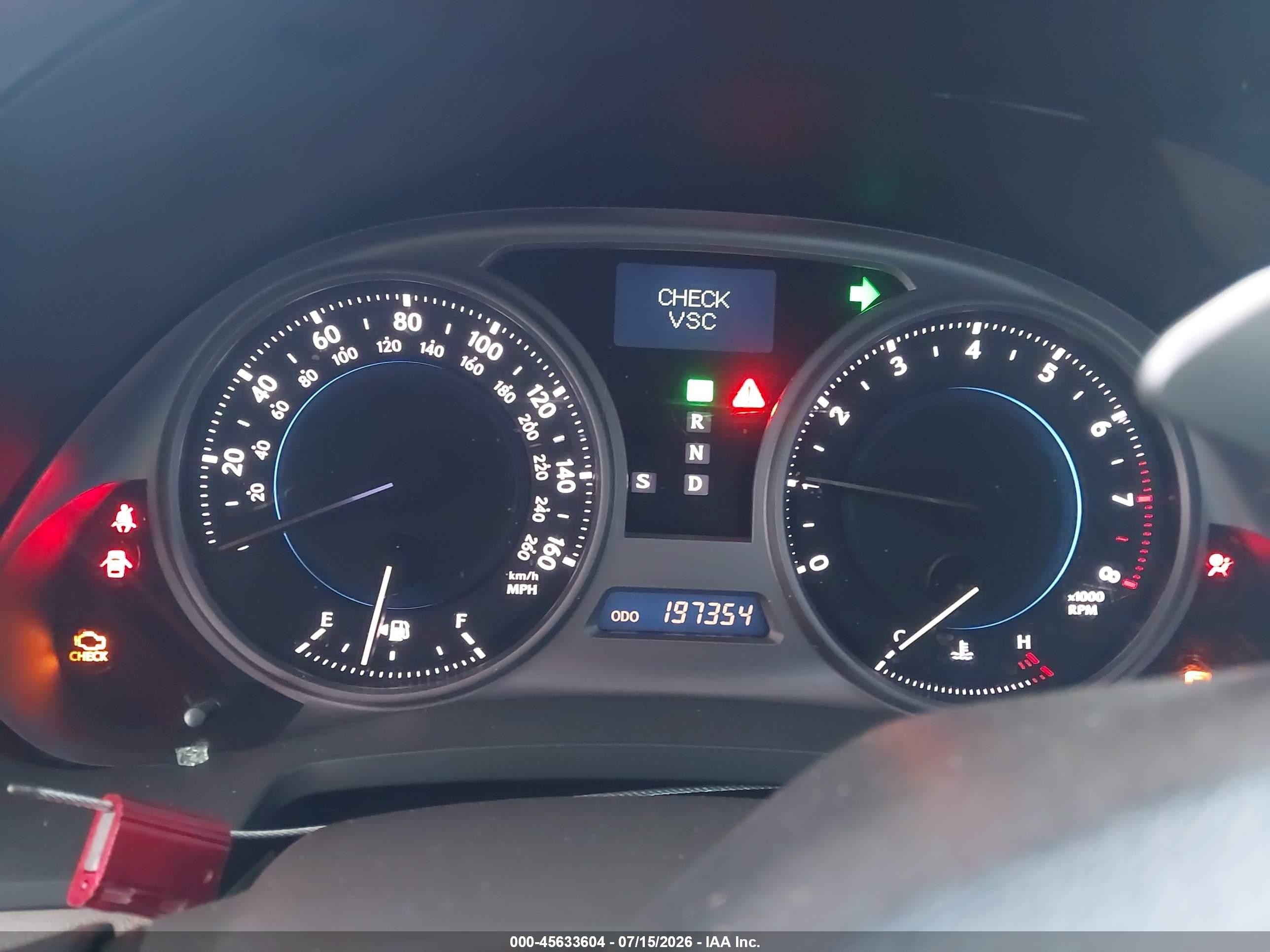 2008 Lexus Is 350 Gray vin: JTHBE262X82014453