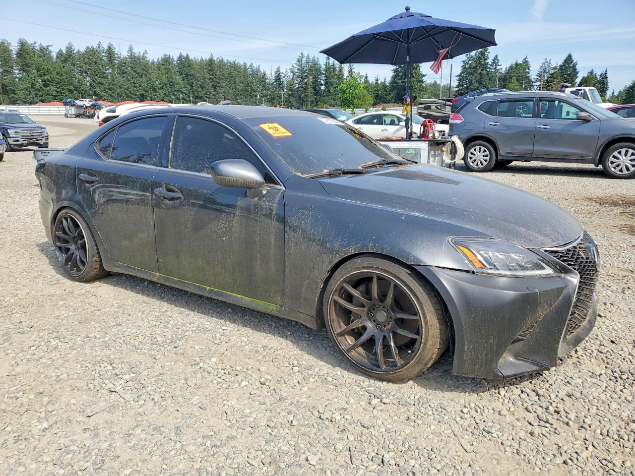2008 Lexus Is 350 Black vin: JTHBE262X85019313