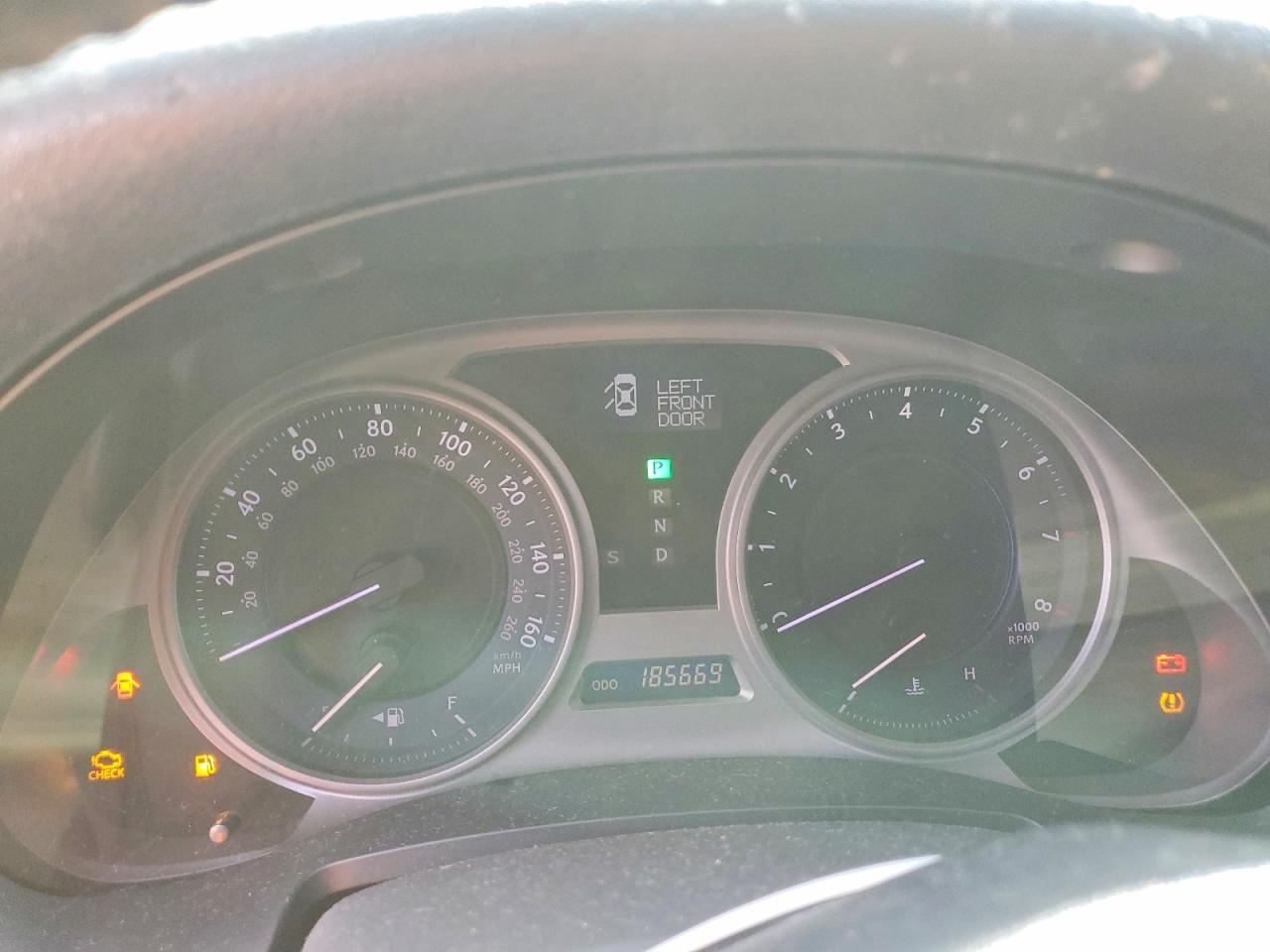 2008 Lexus Is 350 Black vin: JTHBE262X85019313