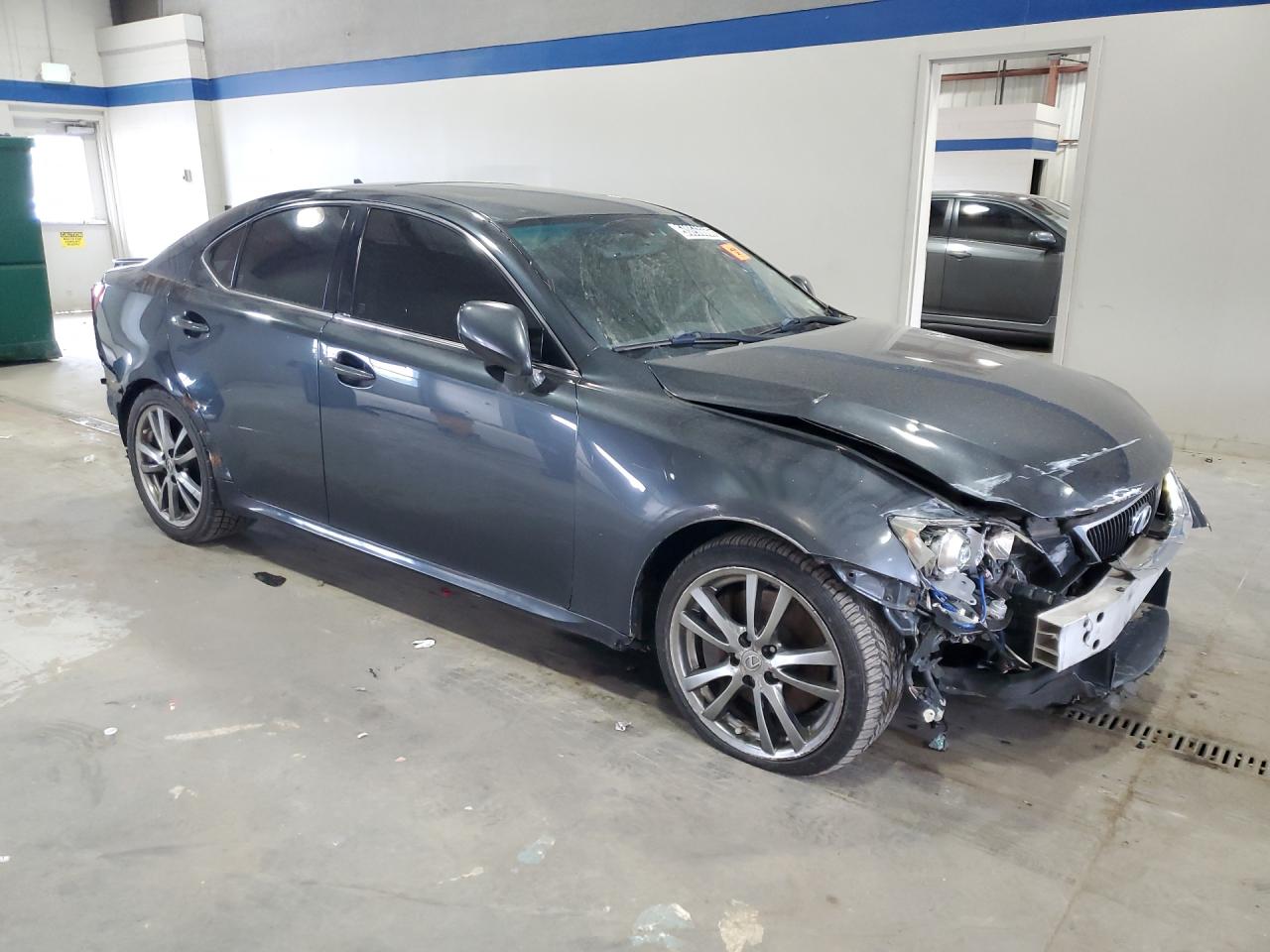 2008 Lexus Is 350 Blue vin: JTHBE262X85019537 Damage: Right Head Lamp, Broken, Replacement Required