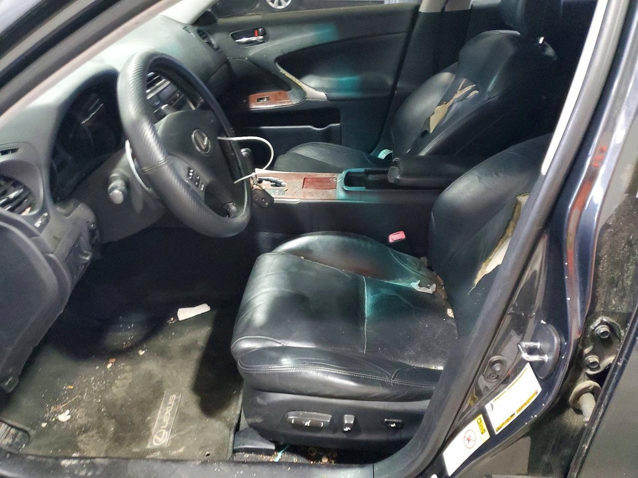 2008 Lexus Is 350 Blue vin: JTHBE262X85019537