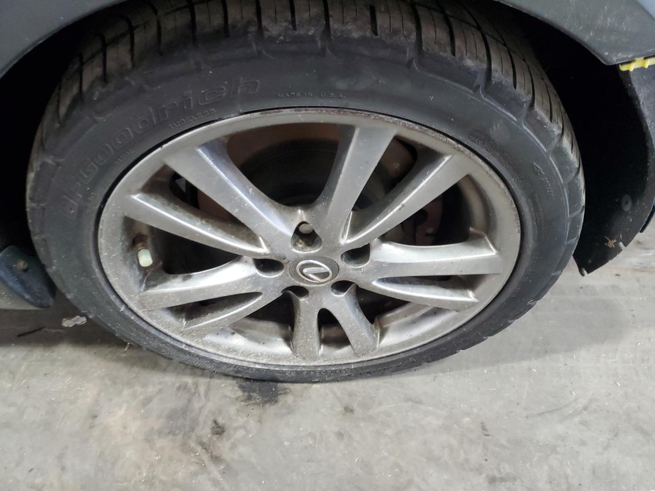 2008 Lexus Is 350 Blue vin: JTHBE262X85019537 Damage: Left Rear Wheel, Curb Rash, > 12 Inches