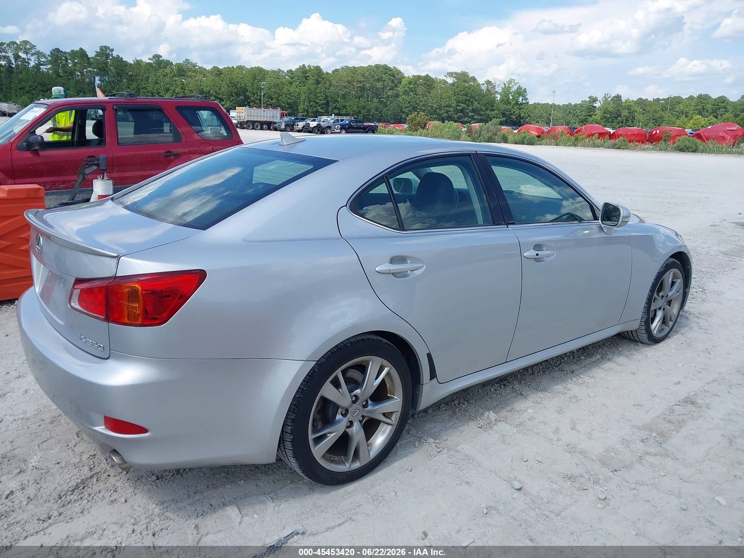 2010 Lexus Is 350   Silver vin: JTHBE5C21A5024525