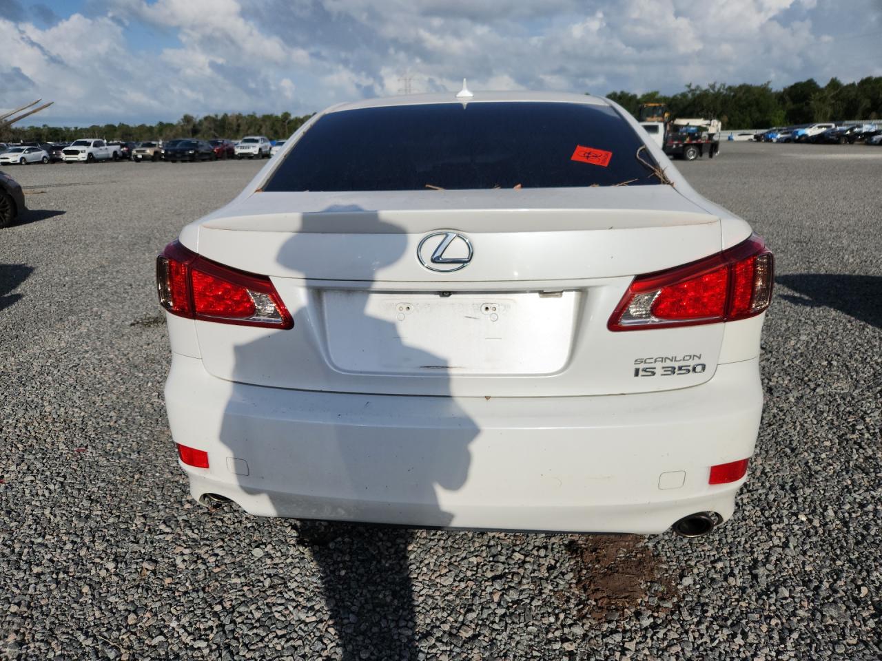 2011 Lexus Is 350 Белый vin: JTHBE5C21B5027930
