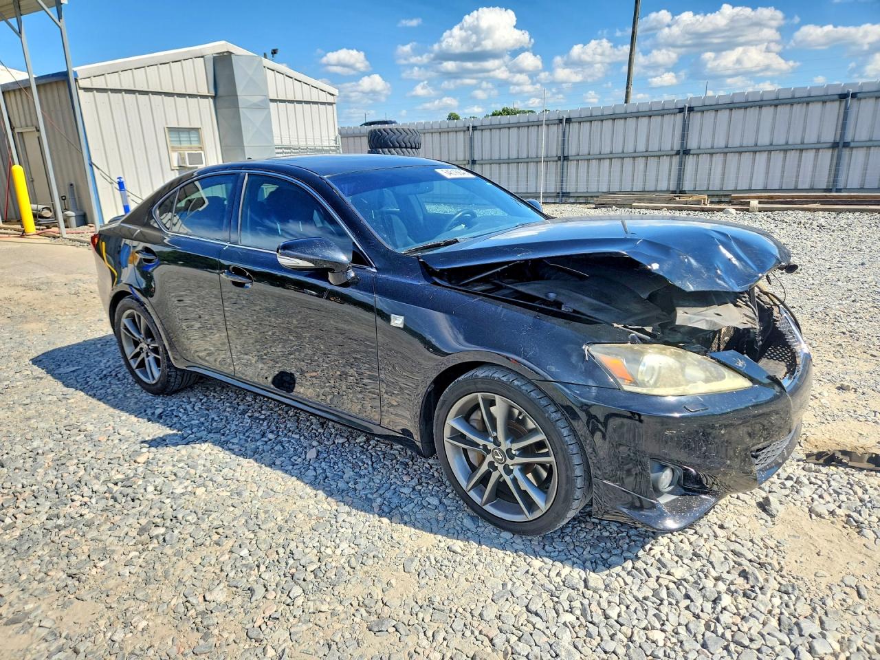 2012 Lexus Is 350 Black vin: JTHBE5C21C5030134