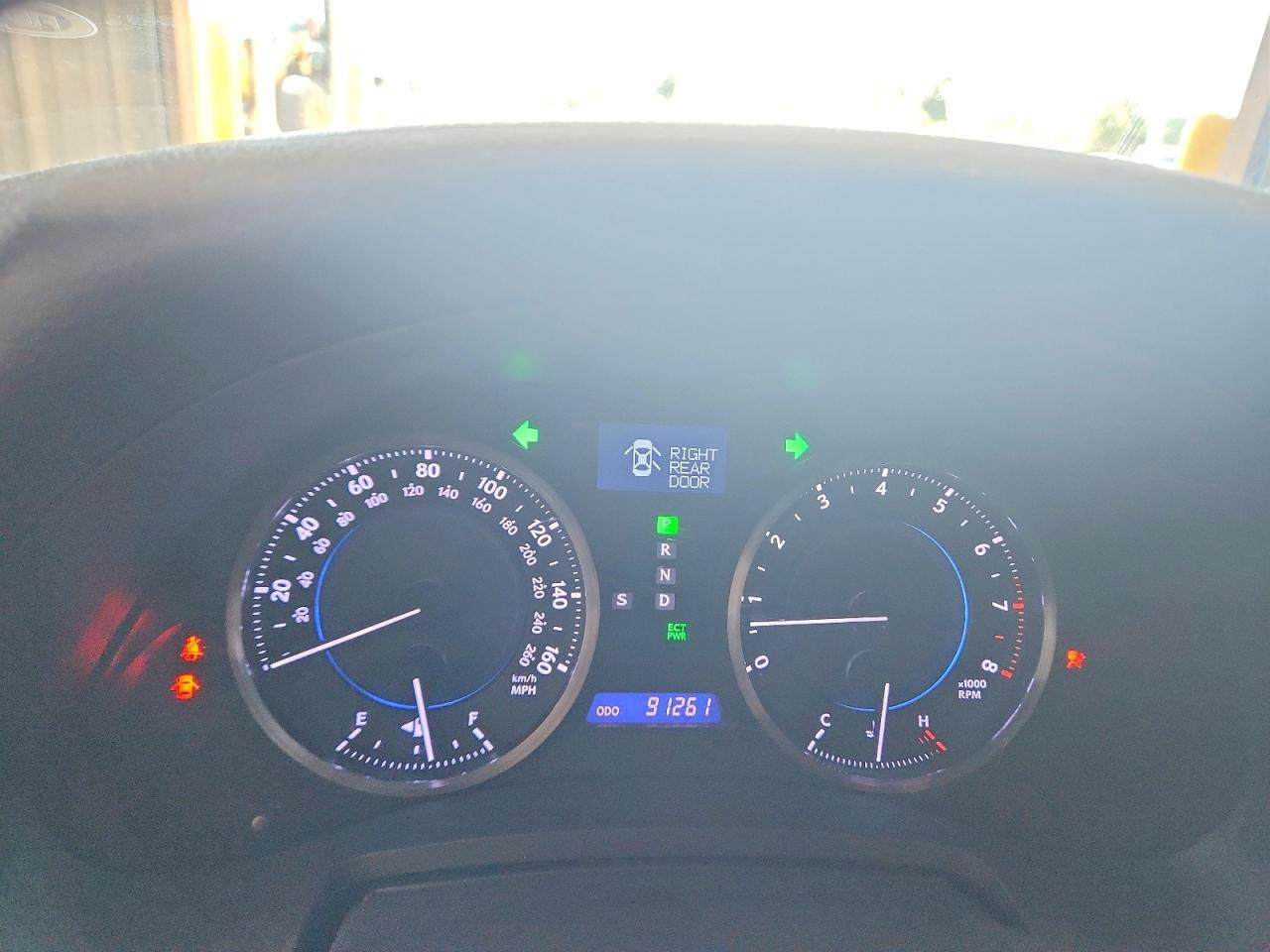 2012 Lexus Is 350 Black vin: JTHBE5C21C5030134