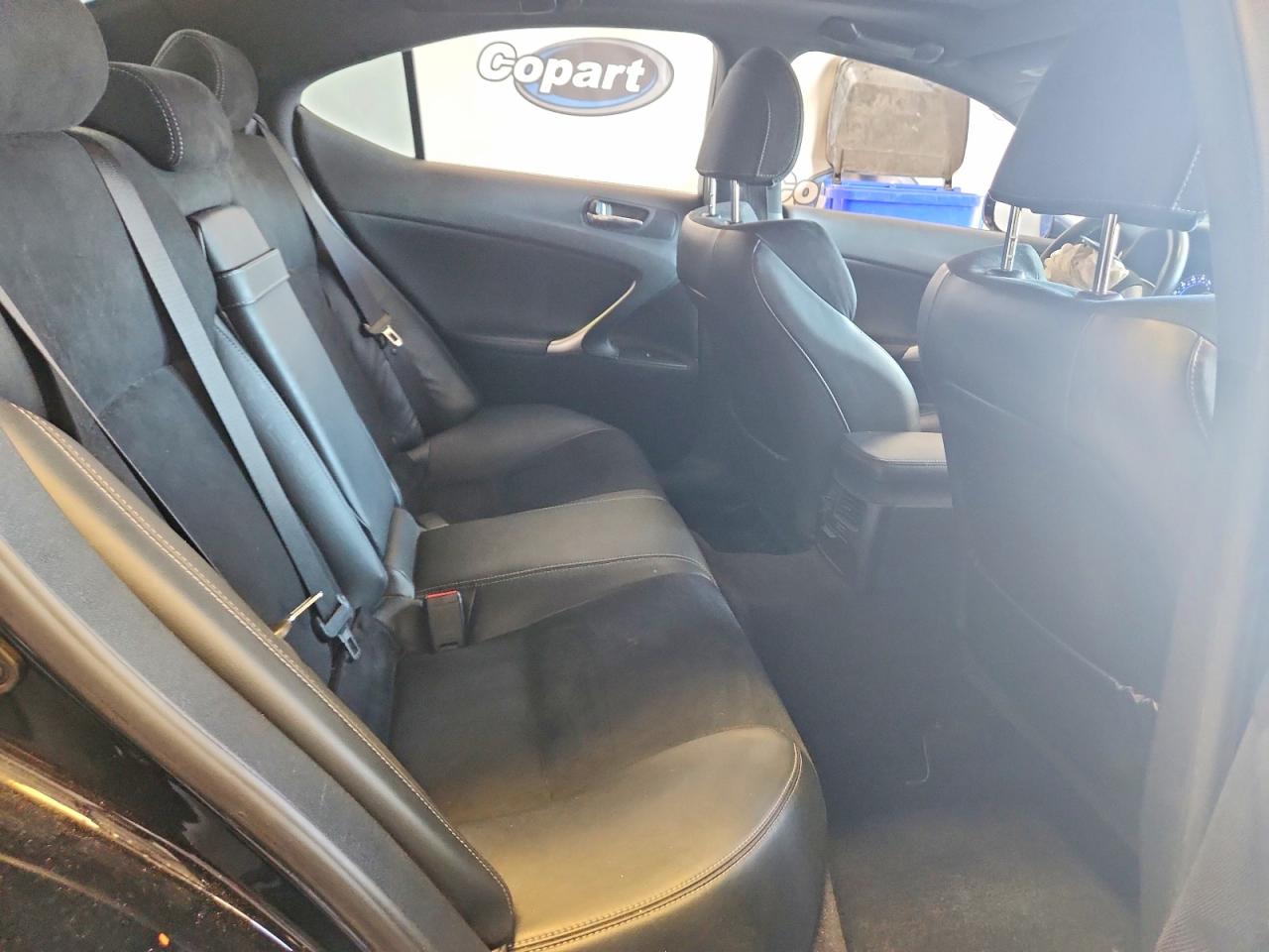 2012 Lexus Is 350 Black vin: JTHBE5C21C5030134