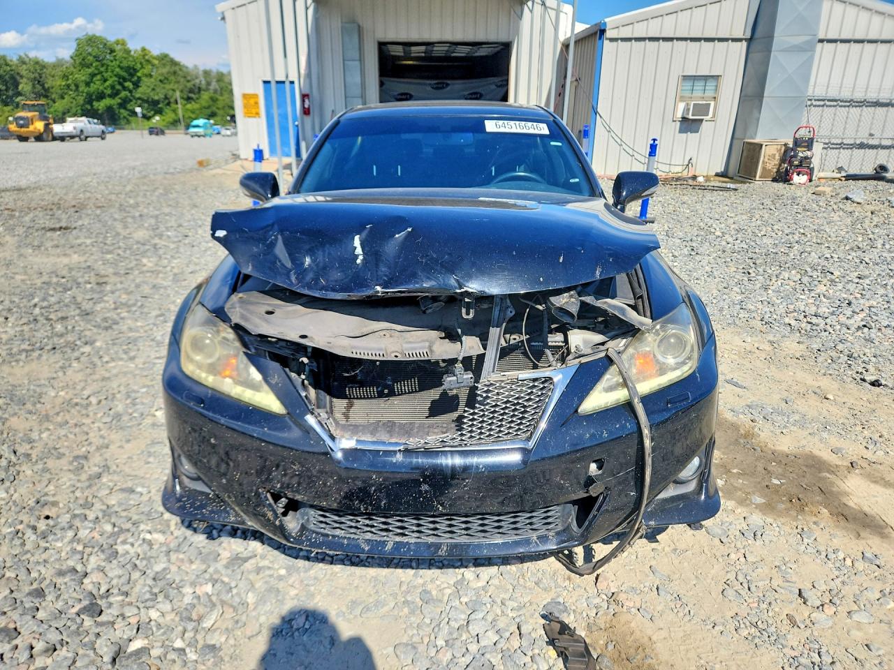 2012 Lexus Is 350 Black vin: JTHBE5C21C5030134