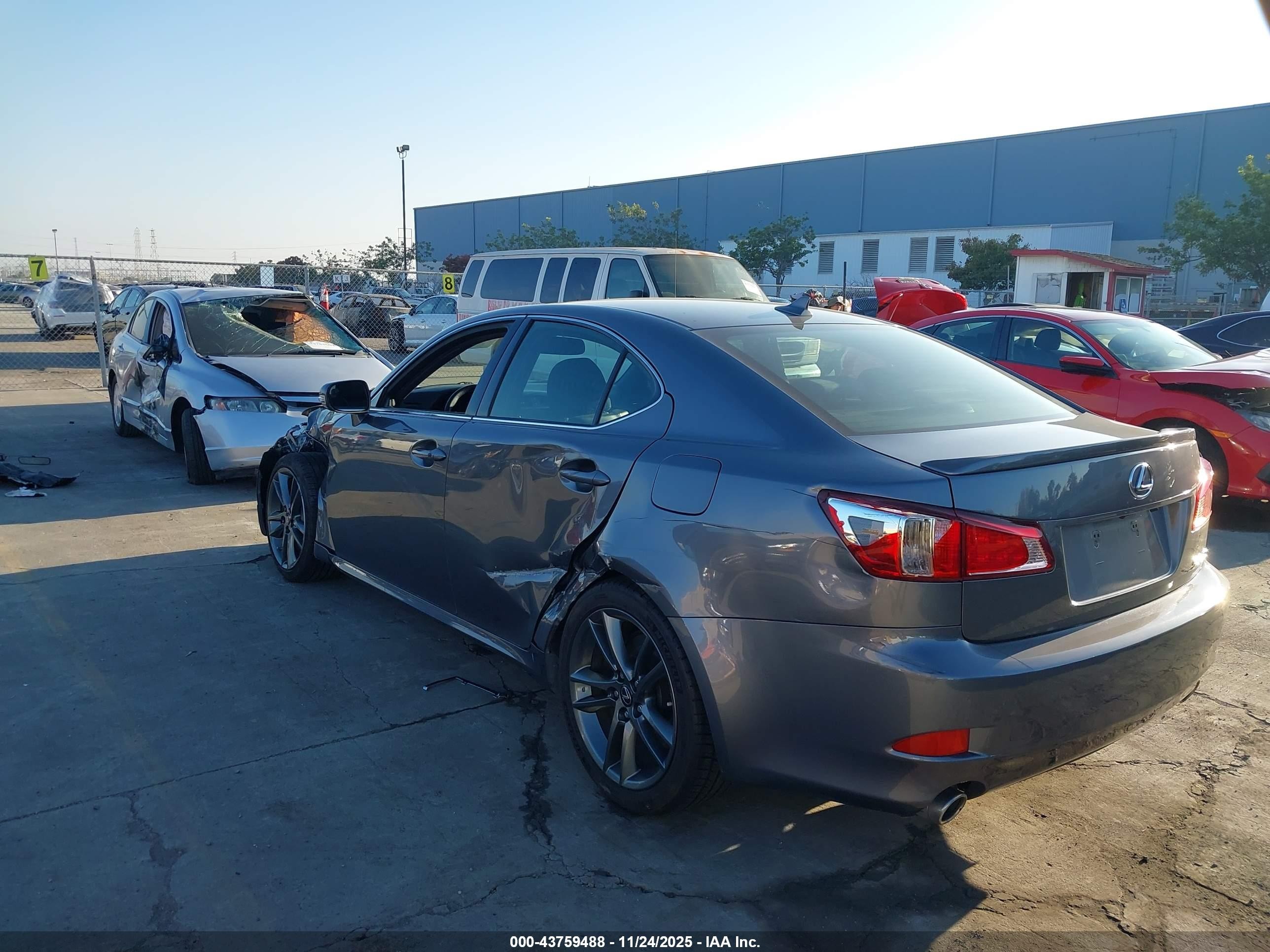 2013 Lexus Is 350   Gray vin: JTHBE5C21D5031849