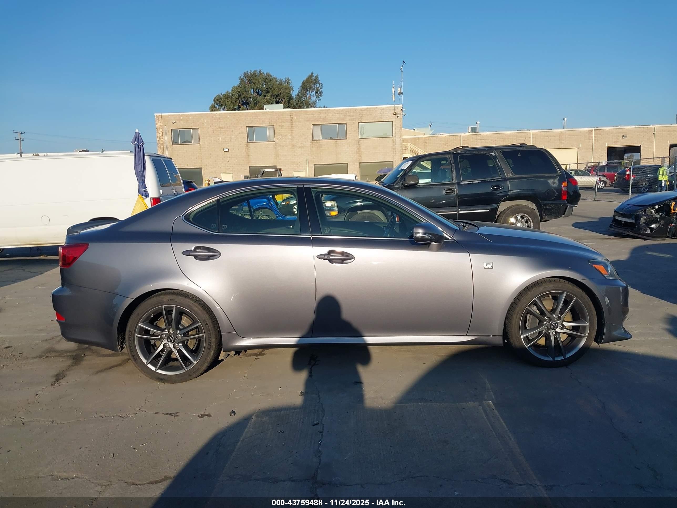 2013 Lexus Is 350   Gray vin: JTHBE5C21D5031849