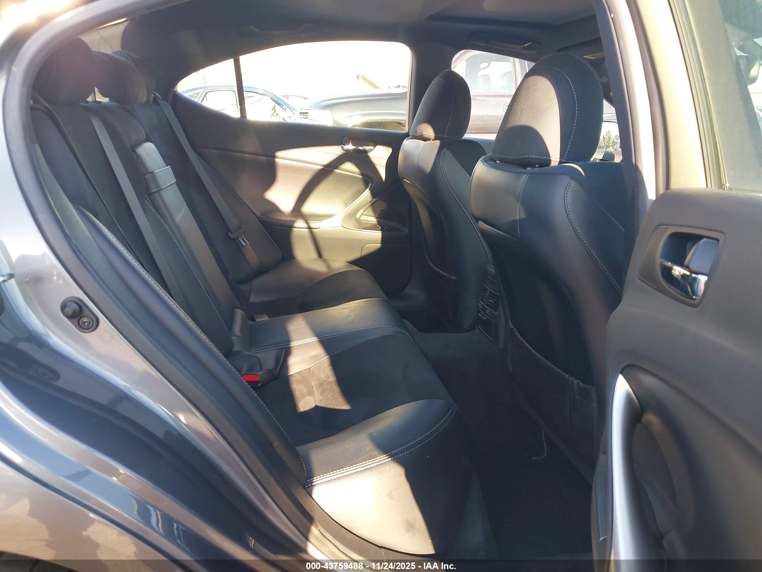 2013 Lexus Is 350   Gray vin: JTHBE5C21D5031849