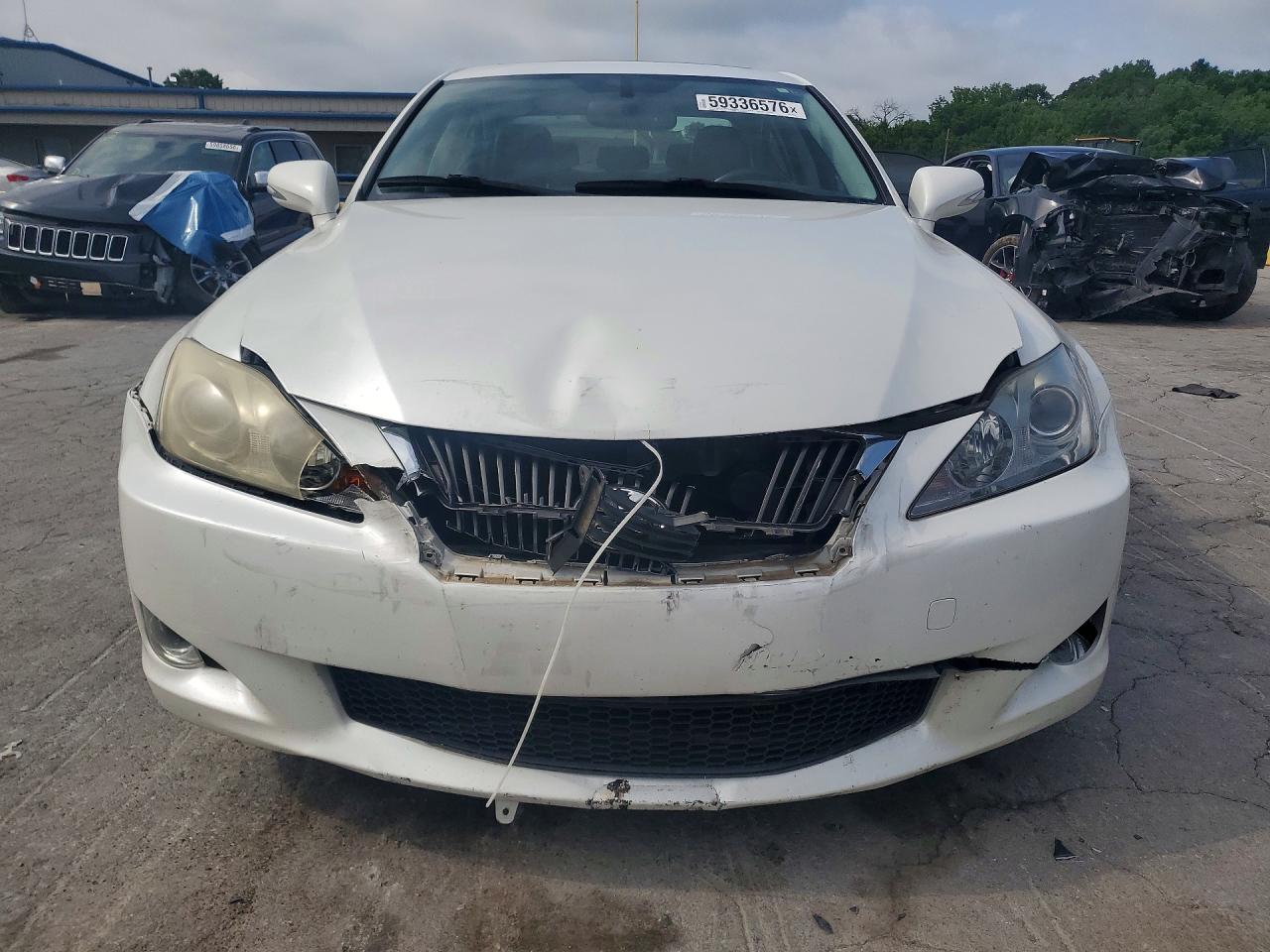 2010 Lexus Is 350 Белый vin: JTHBE5C22A5024517