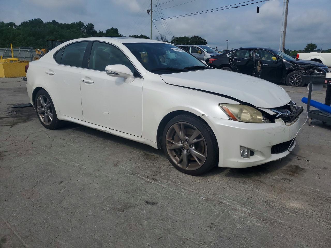 2010 Lexus Is 350 Белый vin: JTHBE5C22A5024517