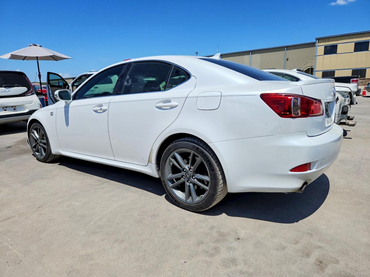 2012 Lexus Is 350 Белый vin: JTHBE5C22C5030756
