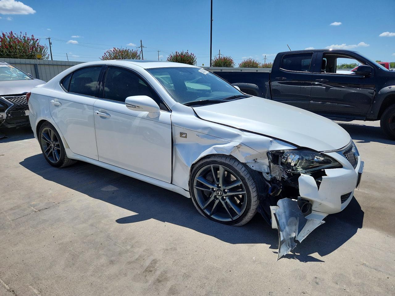 2012 Lexus Is 350 Белый vin: JTHBE5C22C5030756
