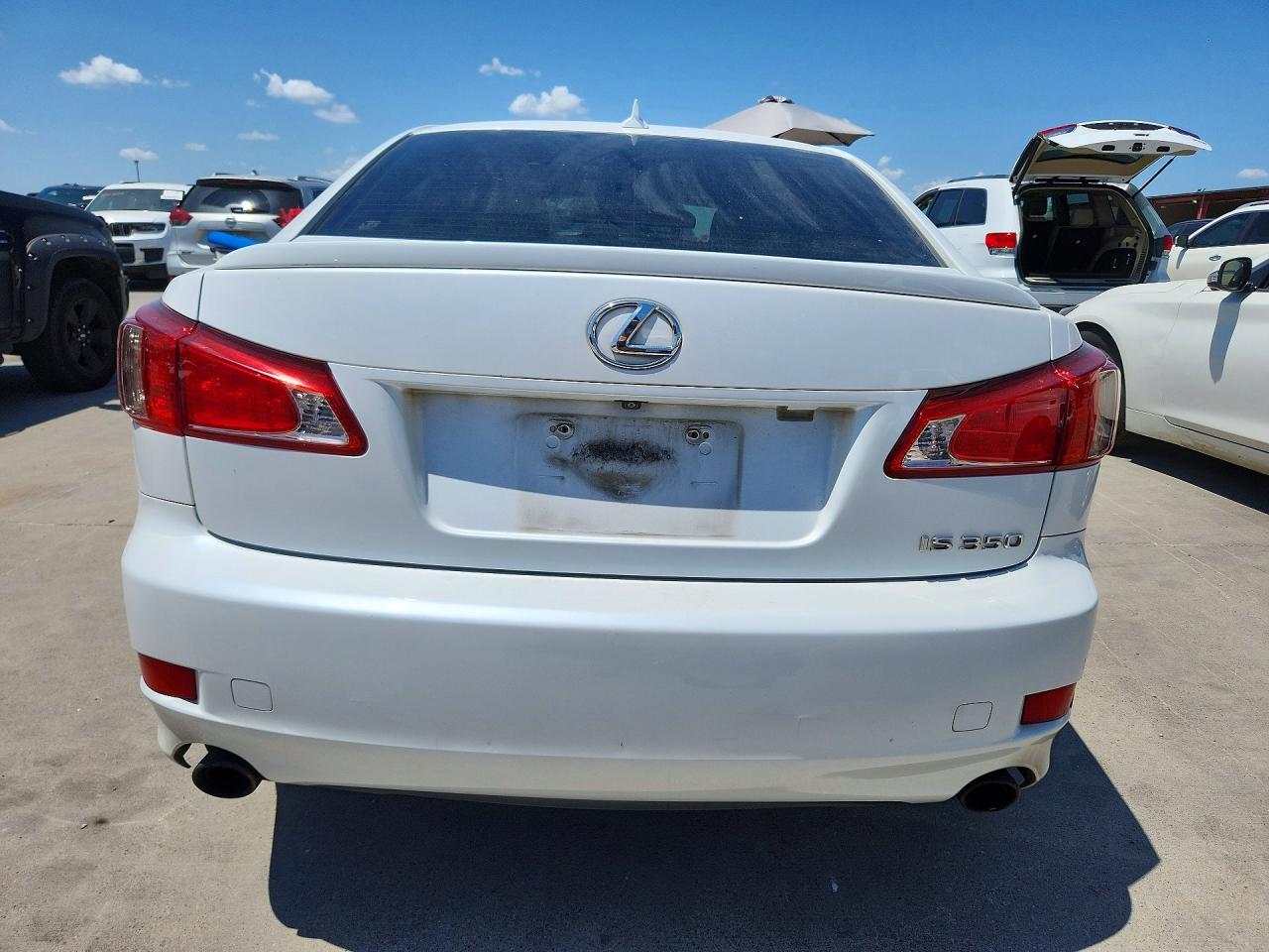 2012 Lexus Is 350 Белый vin: JTHBE5C22C5030756