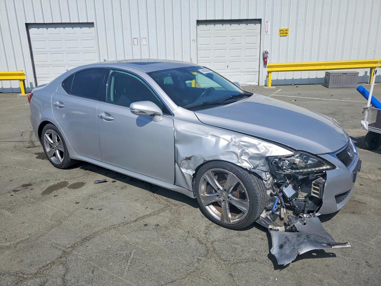 2011 Lexus Is 350 Silver vin: JTHBE5C25B5025386